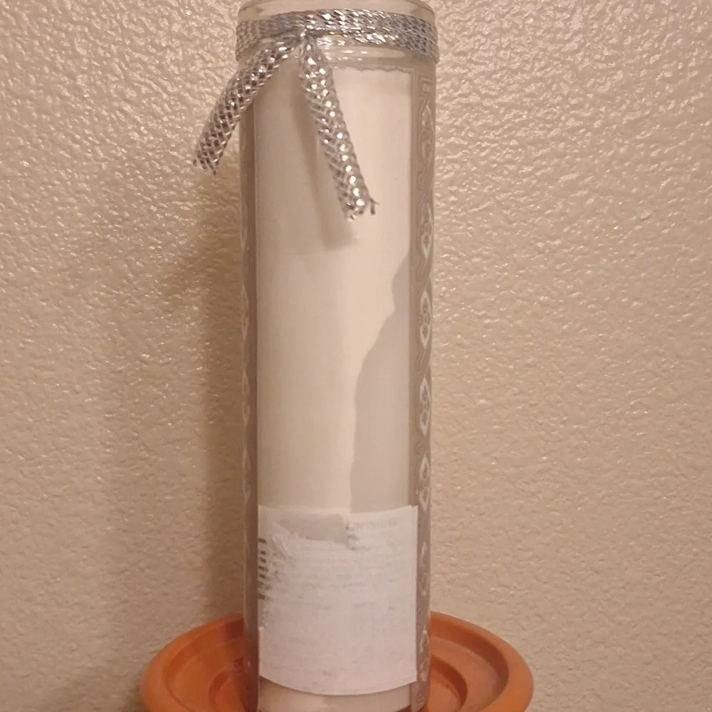 Homemade prayer candle The Shark